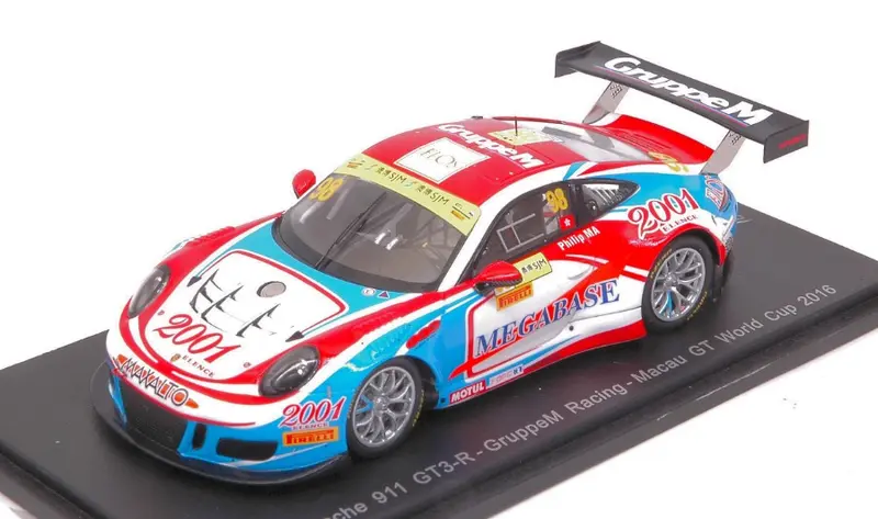 PORSCHE 911 GT3 R N.98 MACAU GT WORLD CUP 2016 MA C.YEUNG PHILIP 1