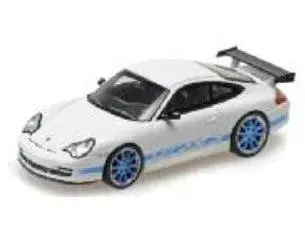 Porsche 911 GT3 RS 2002 White w/Blue Stripes 1