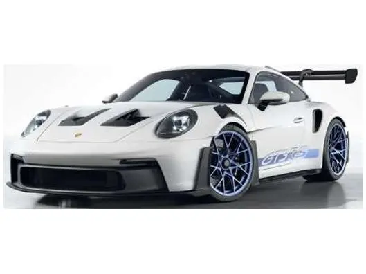 Porsche 911 GT3 RS 2024 white w/blue accents 1