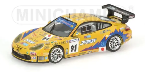 PORSCHE 911 GT3-RS T2M 24H LE MANS 2006 YAMAGISHI DE FOURNOUX - 1/43 - Minichamps