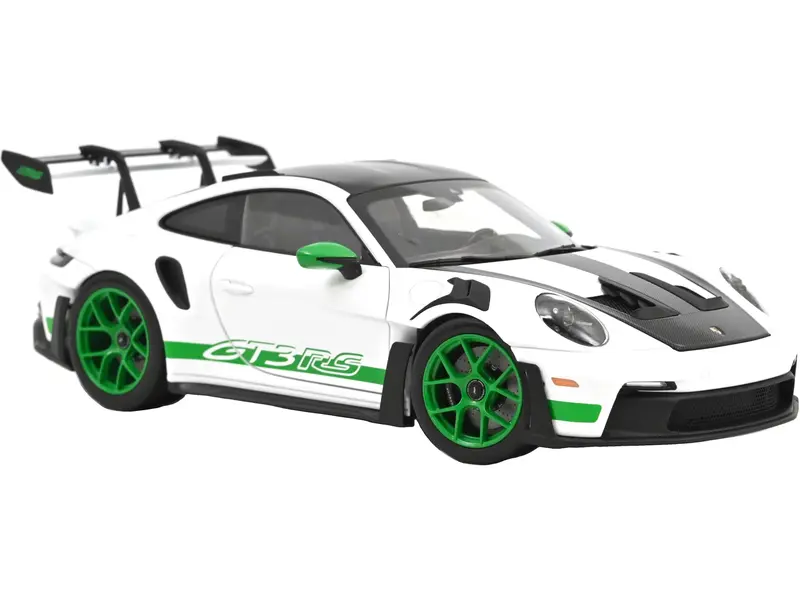 Porsche 911 GT3 RS Tribute to Carrera RS White and Python Green 2022 1