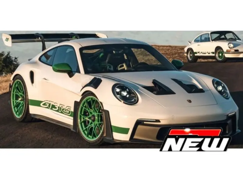 Porsche 911 GT3 RS white 1