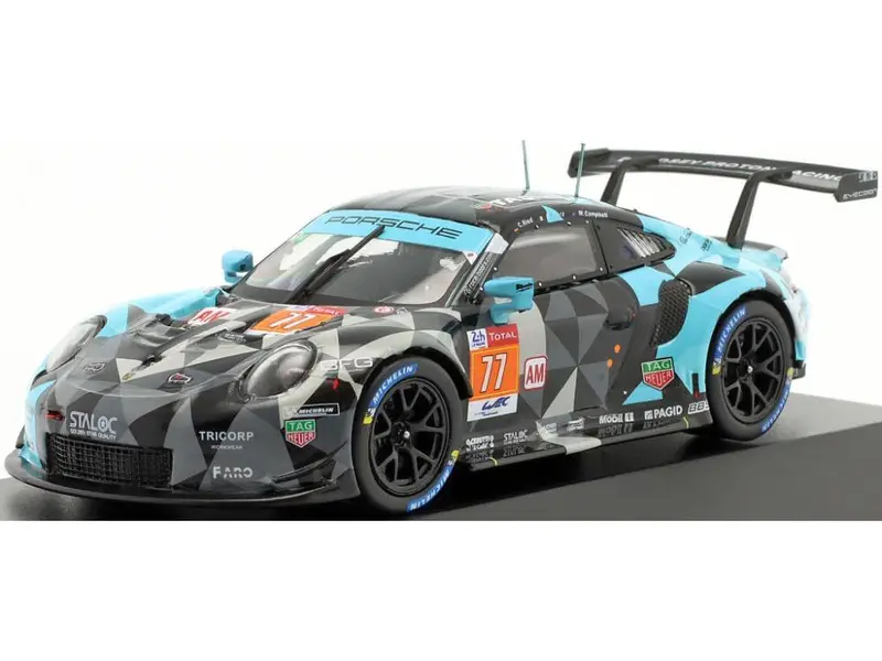Porsche 911 RSR #77 2nd LMGTE-Am 24h Le Mans 2020 Dempsey-Proton Racing 1