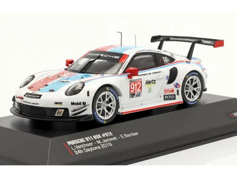Porsche 911 RSR #912 3rd GTLM Class 24h Daytona 2019 GT Bamber/Jaminet/Vanthoor 1