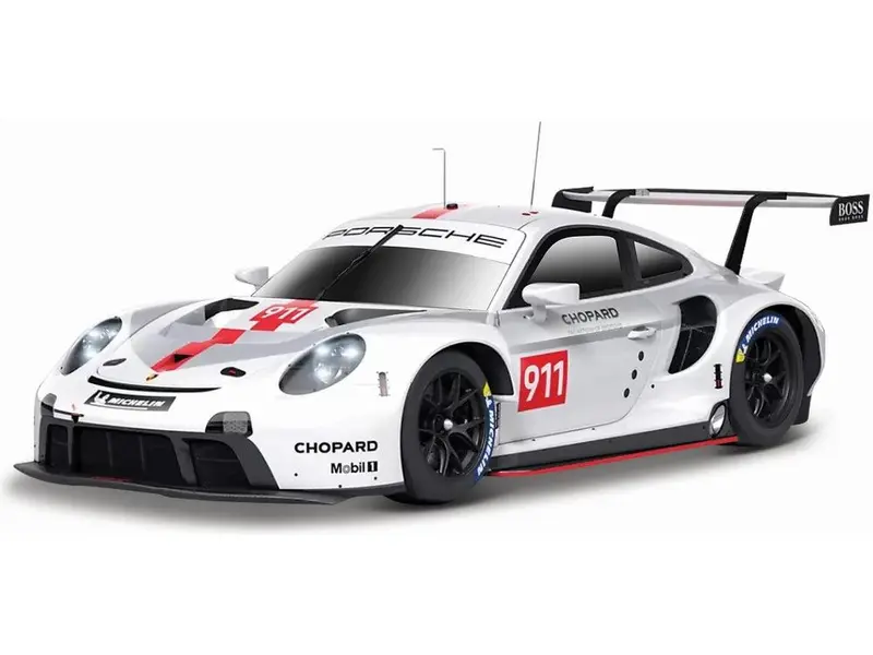 Porsche 911 RSR GT White/Grey/Red #911 1