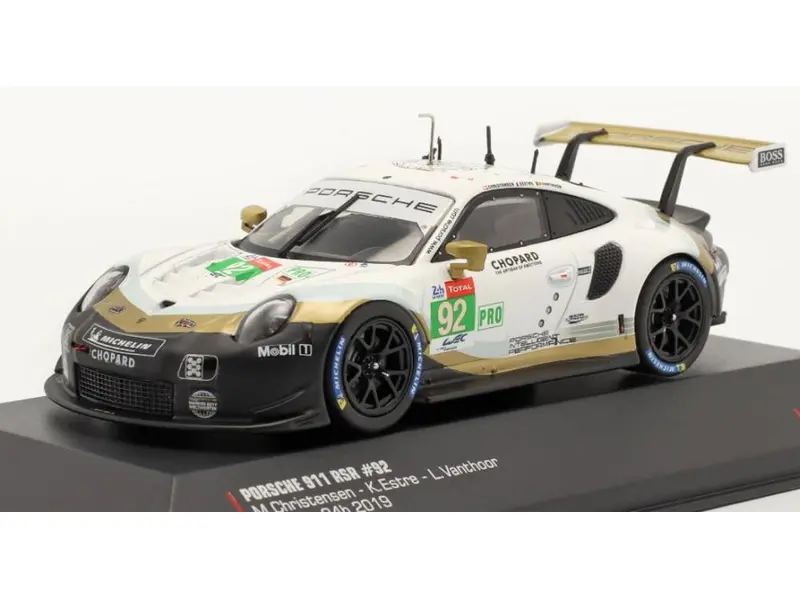 Porsche 911 RSR GTE #92 24h Le Mans 2019 Christensen  Estre  Vanthoor 1