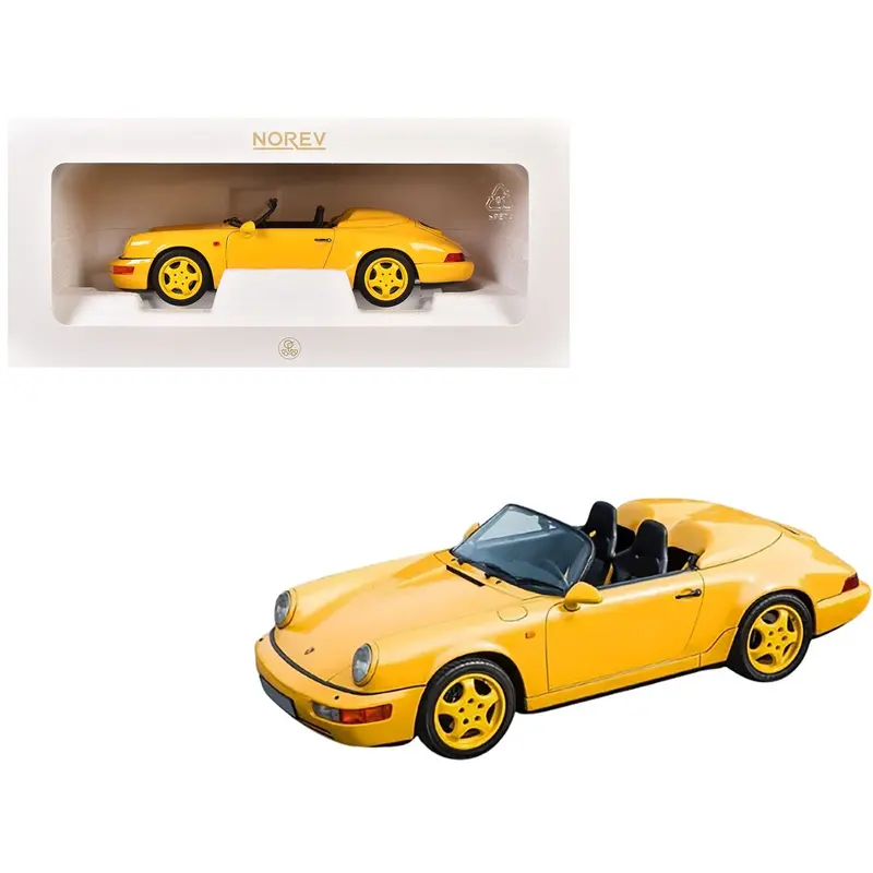 Porsche 911 Speedster Speed Yellow 1/18 Diecast Model Car by Norev