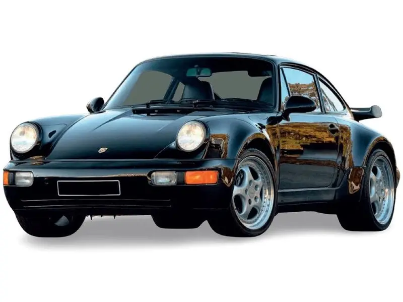 Porsche 911 Turbo 3.6 Black 1994 1