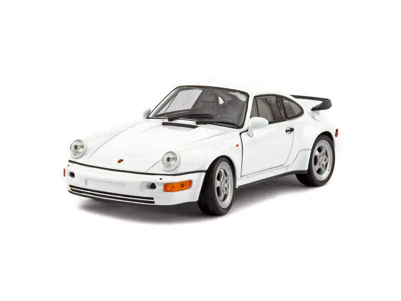 Porsche 911 Turbo white 1