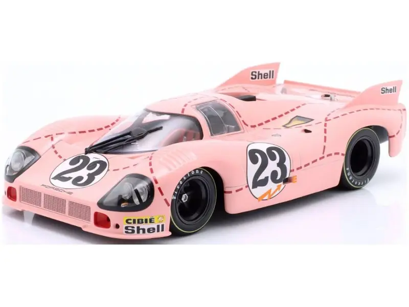 Porsche 917/20 Pink Pig #23 1st Practice 24H Le Mans 1971 Kauhsen/Joest 1