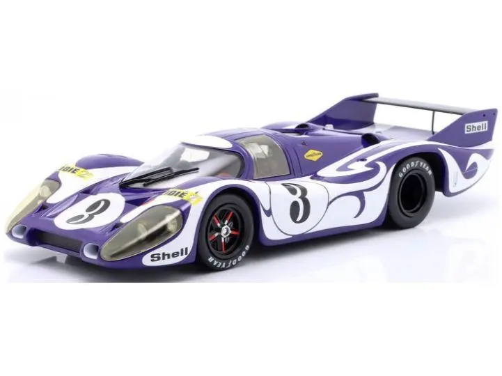 Porsche 917 Long Tail #3 Hippie Practice Version 24H Le Mans 1970 Larrousse/Kauhsen 1