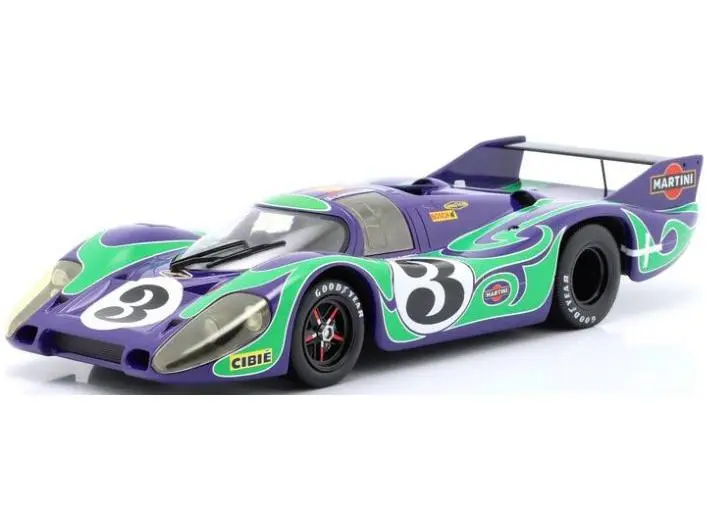 Porsche 917 Long Tail #3 Hippie Race Version 24H Le Mans 1970 Larrousse/Kauhsen 1