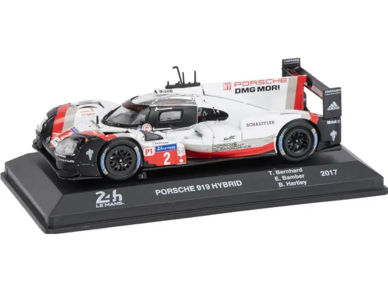 Porsche 919 Hybrid #2 Bamber Bernhard Hartley 24H Le Mans 2017 1