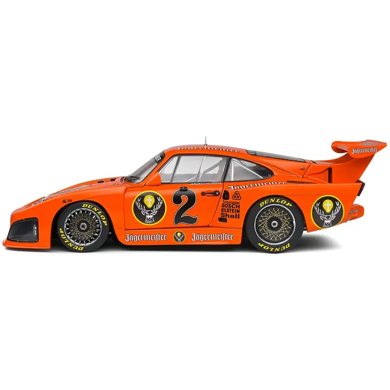 Porsche 935 K3 #2 Axel Plankenhorn "DRM (Deutsche Rennsport Meisterschaft)" (1980) "Competition" Series 1/18 Diecast Model Car by Solido