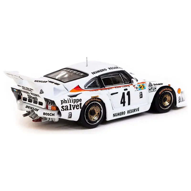 Porsche 935 K3 #41 Klaus Ludwig - Don Whittington - Bill Whittington "Kremer Racing" Winner "24 Hours of Le Mans" (1979) "Hobby64" Series 1/64 Diecast Model Car by Tarmac Works