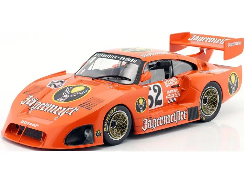 Porsche 935 K4 Jagermeister 2nd Bob Wollek Kremer Zolder DRM 1981 1