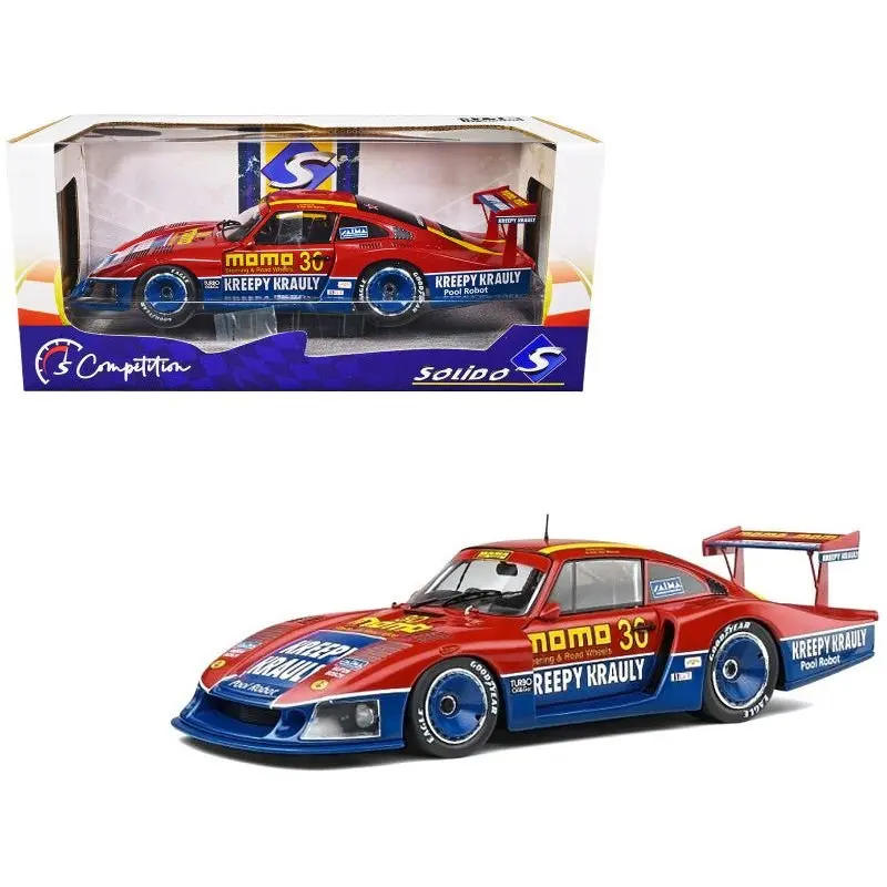 Porsche 935 Moby Dick #30 RHD (Right Hand Drive) Giampiero Moretti - Sarel van der Merwe "Kreepy Krauly" 6 Hours of Mid-Ohio (1983) "Competition" Series 1/18 Diecast Model Car by Solido