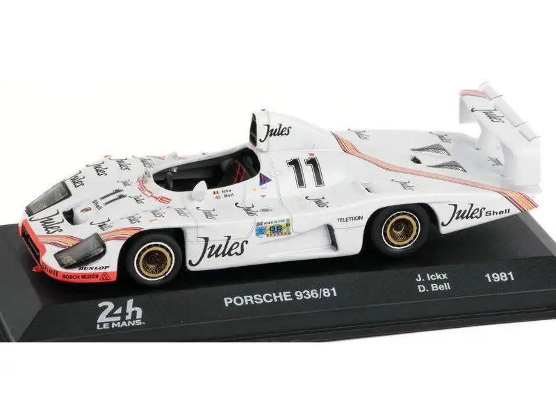 Porsche 936/81 #11 Ickx D Bell Winner Le Mans 24H 1981 1