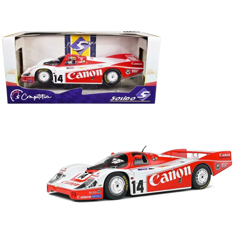 Porsche 956 #14 Richard Lloyd - Jonathan Palmer - Jan Lammers "24 Hours of Le Mans" (1983) "Competition" Series 1/18 Diecast Model Car by Solido