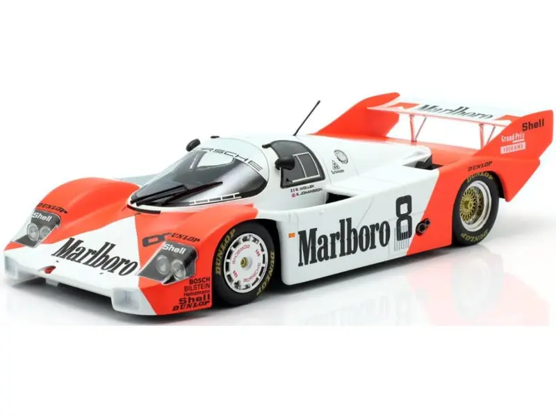 Porsche 956 KH #8 2nd 1000km Silverstone 1983 Wollek/Johansson 1