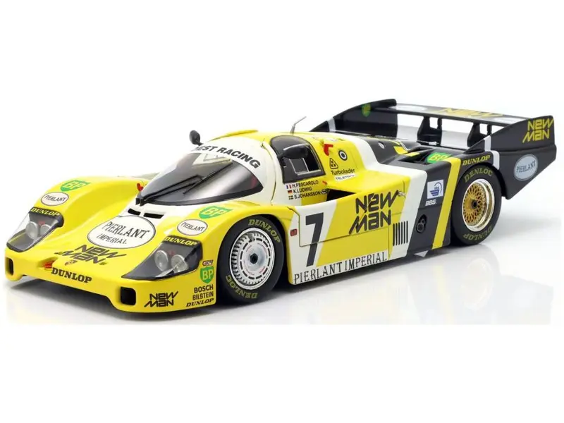 Porsche 956 LH New-Man Team 24h Le Mans 1984 Winner#7 Pescarolo/Ludwig/Johansson 1