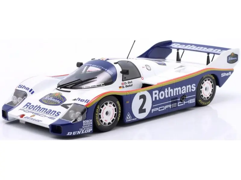 Porsche 956K 1000km Sandown Park 1984 Winner Sportscar World Champion #2 Bellof/Bell 1
