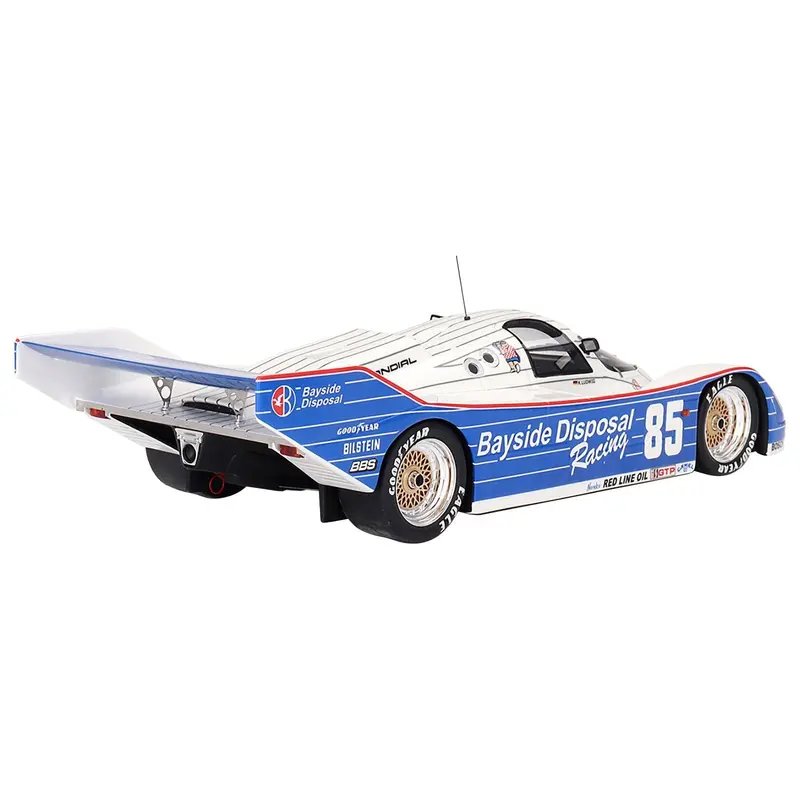 Porsche 962 #85 Klaus Ludwig "Bayside Disposal Racing" Winner "IMSA Laguna Seca 300 Kilometres" (1987) 1/18 Model Car by Top Speed