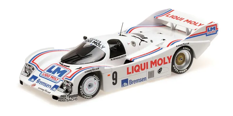 PORSCHE 962C LIQUI MOLY M. WINKELHOCK 200 MEILEN VON NURNBERG 1985 - 1/18 - Minichamps