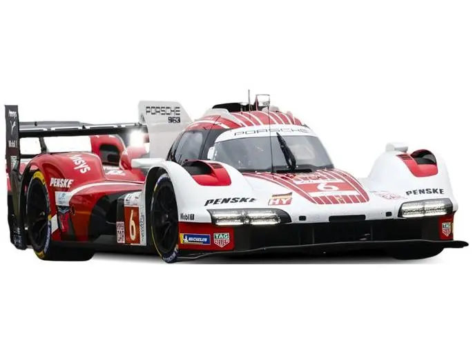 Porsche 963 LMDh White Campbell/Estre Vanthoor #6 Le Mans 2025 1