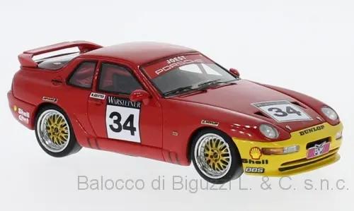 PORSCHE 968 TURBO RS N.34 ADAC GT CUP 1993 M.REUTER 1