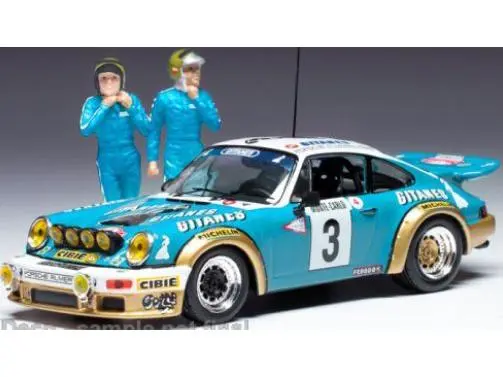 Porsche Carrera RS #3 Monte Carlo 1978 Winner Serie 1 w/Figures Nicolas/Laverne 1