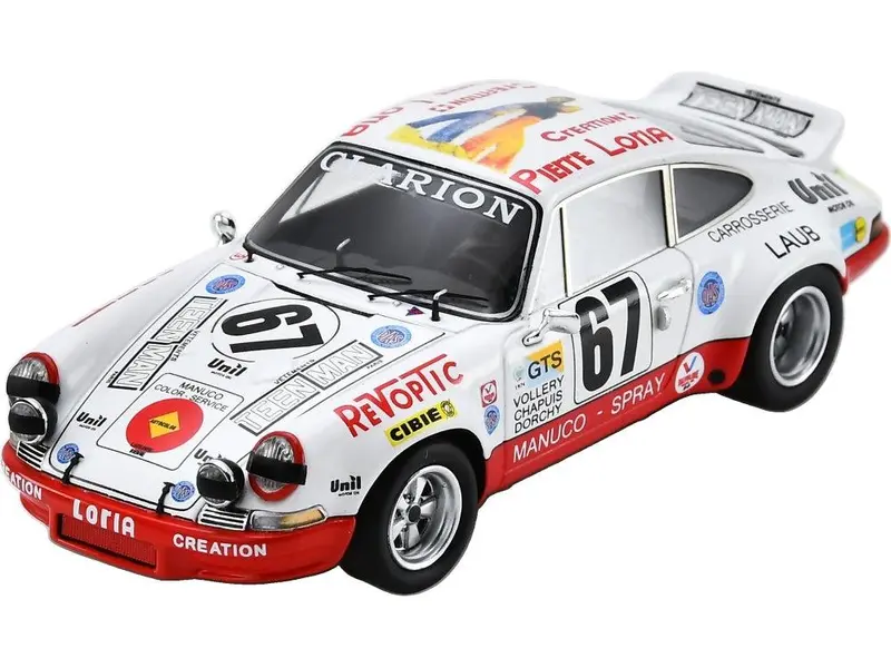 Porsche Carrera RSR #67 Le Mans 24H 1974 W. Vollery/E. Chapuis/R. Dorchy 1