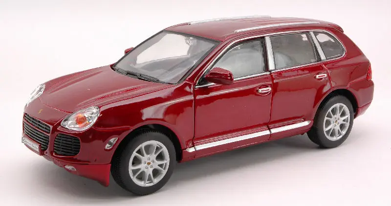 PORSCHE CAYENNE TURBO 2002 RED 1