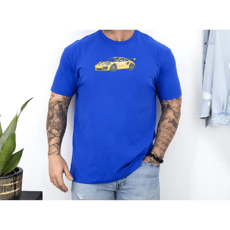 Porsche GT2RS (991.1) Inspired - Sketch Art T-Shirt