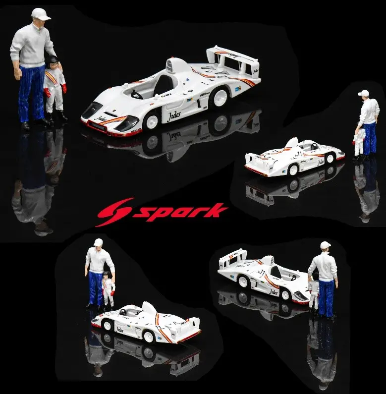 PORSCHE LITTLE BIG MANS SET WITH FIGURINE 1