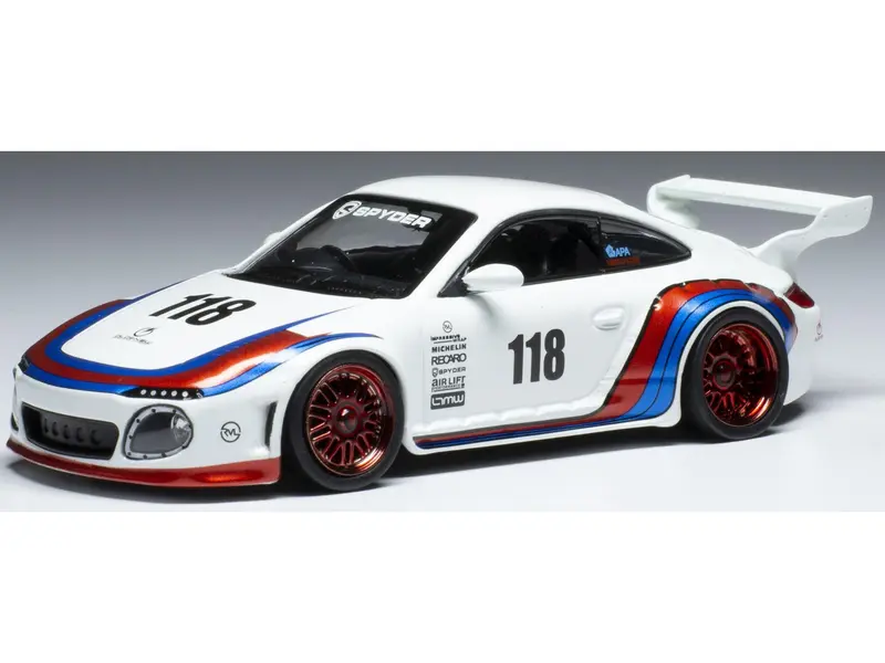 Porsche Old and New 997 White Basis 911 997 #118 1