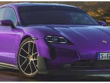 Porsche Taycan Turbo GT Purple Sky Metallic 2023 1