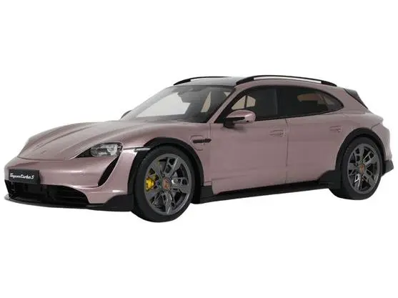 Porsche Taycan Turbo S Cross Turismo Pink 2022 1