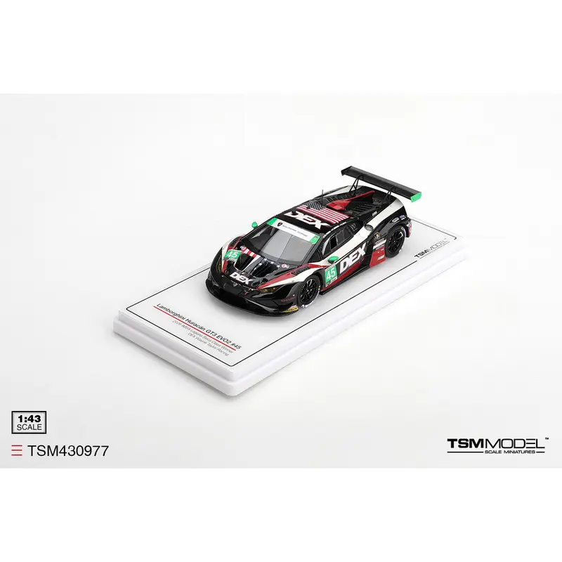 PRE-ORDER 1/43 Lamborghini Huracan GT3 EVO2 #45 2026 Laguna Seca Class Winner