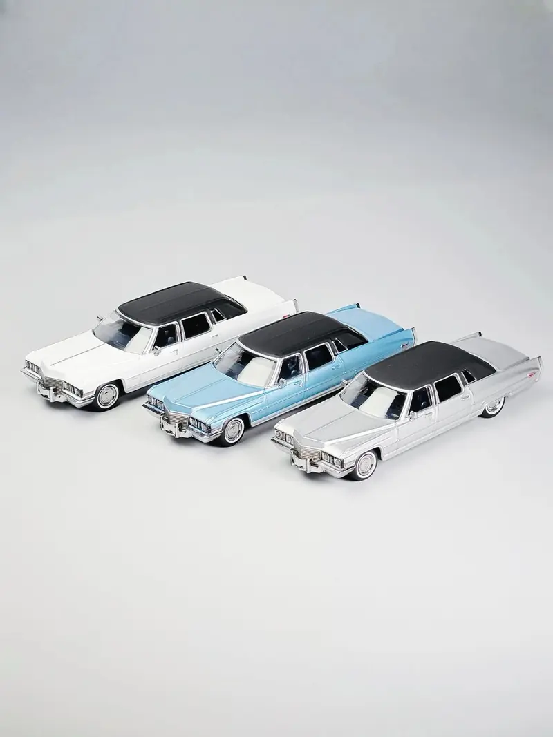 Pre order MK Miniatures 1/64 Fleetwood 75 Lengthened Diecast Model Car Limited Collection