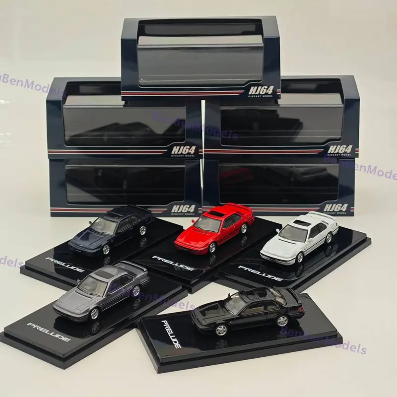 PRELUDE BA5 SI TCV Diecast Model Car Limited Collection 1/64 Hobby Japan