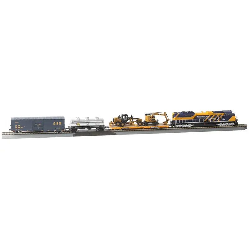 Progress Rail 100th Anniversary Train Set 1/87 (HO) Diecast Models by Diecast Masters