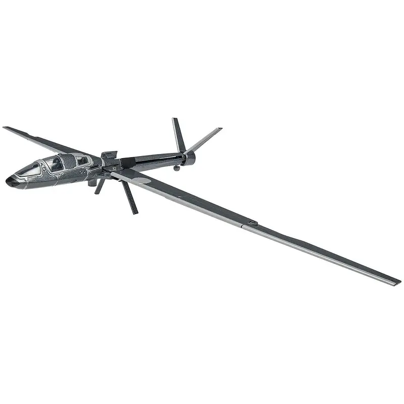 Q Glider Gray Metallic James Bond 007 "No Time To Die" (2021) Movie Diecast Model by Corgi