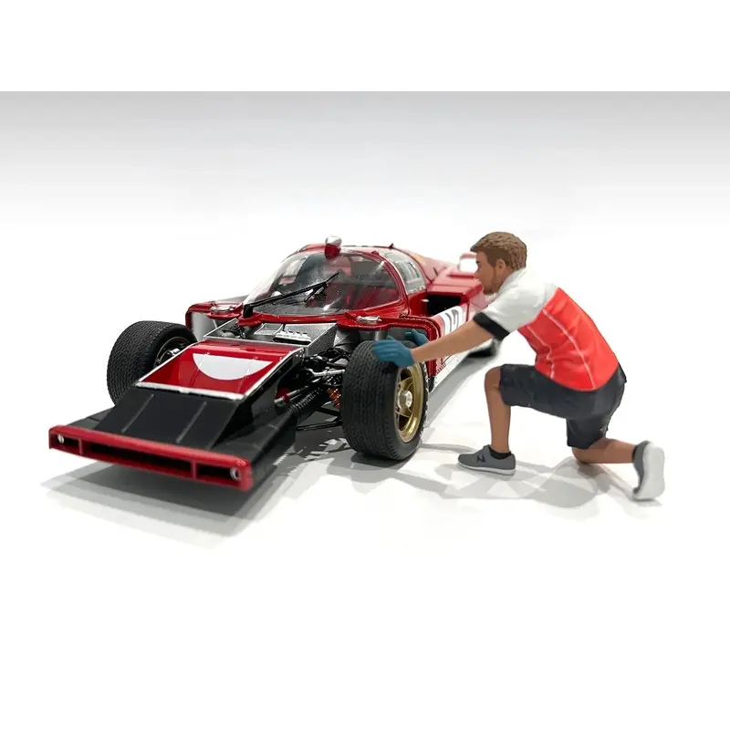 "Race Crew" Figure #1 for 1/18 scale models by American Diorama