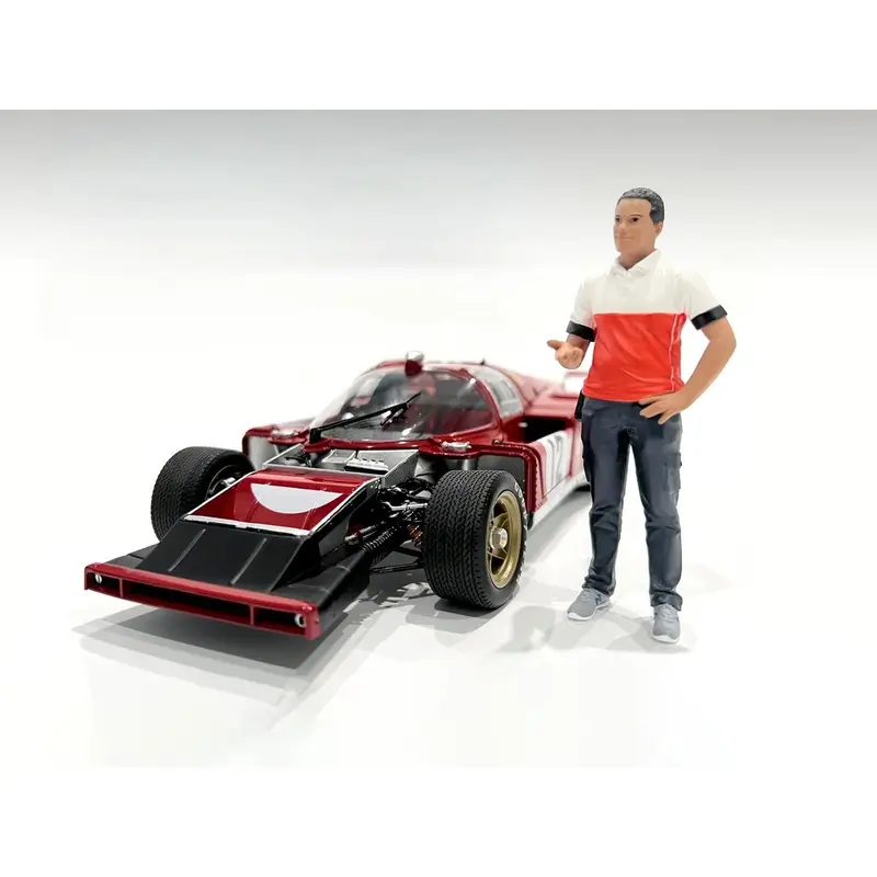 "Race Crew" Figure #4 for 1/18 scale models by American Diorama