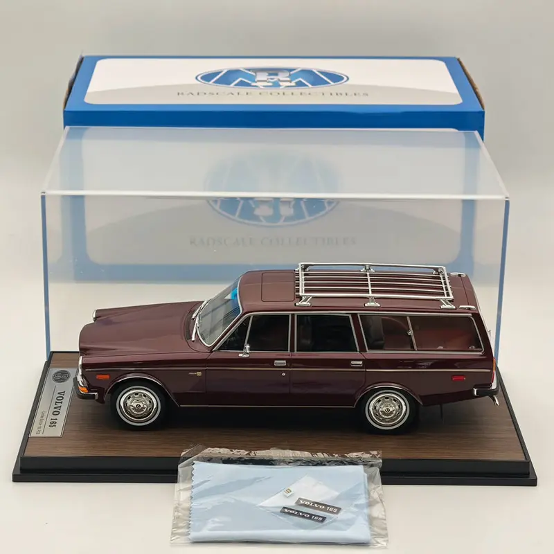 RAM Collectibles 1/18 165 STATION WAGON DARK RED RM-0005 Resin Model Car Limited Collection