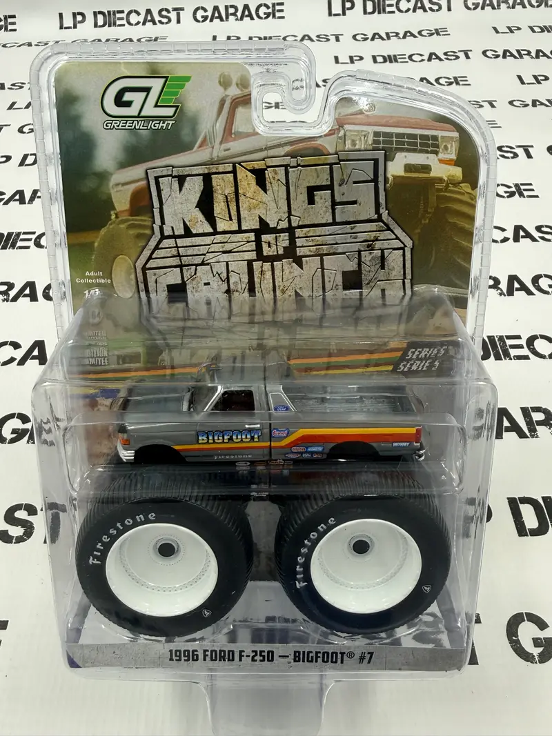 RAW CHASE GREENLIGHT 1996 Ford F-250 Bigfoot #7 1