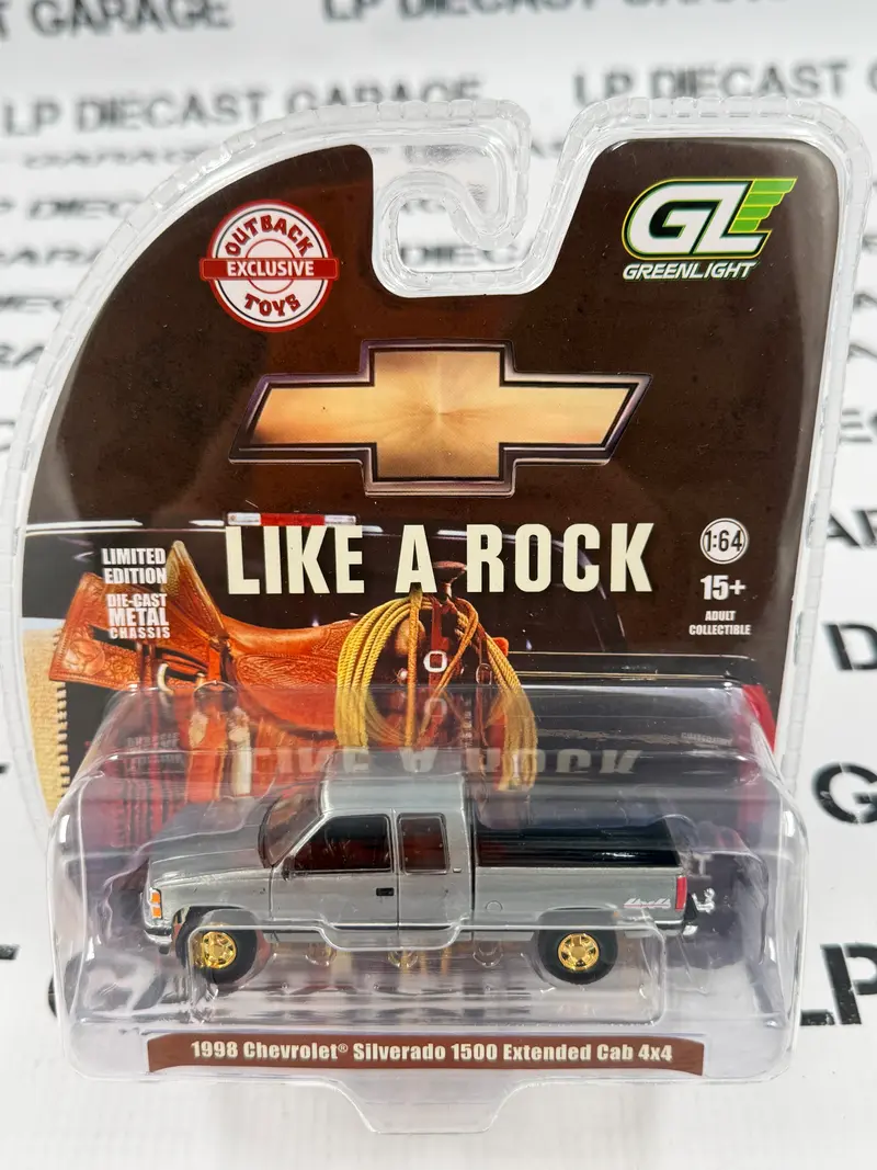 RAW CHASE GREENLIGHT 1998 Chevrolet Silverado 1500 4x4 Black 1