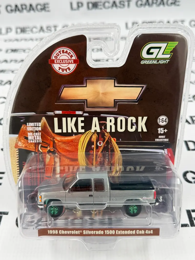 RAW CHASE GREENLIGHT 1998 Chevrolet Silverado 1500 4x4 Emerald Green 1