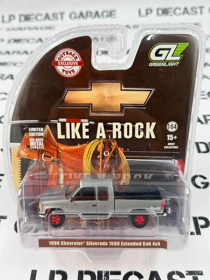 RAW CHASE GREENLIGHT 1998 Chevrolet Silverado 1500 4x4 Victory Red 1